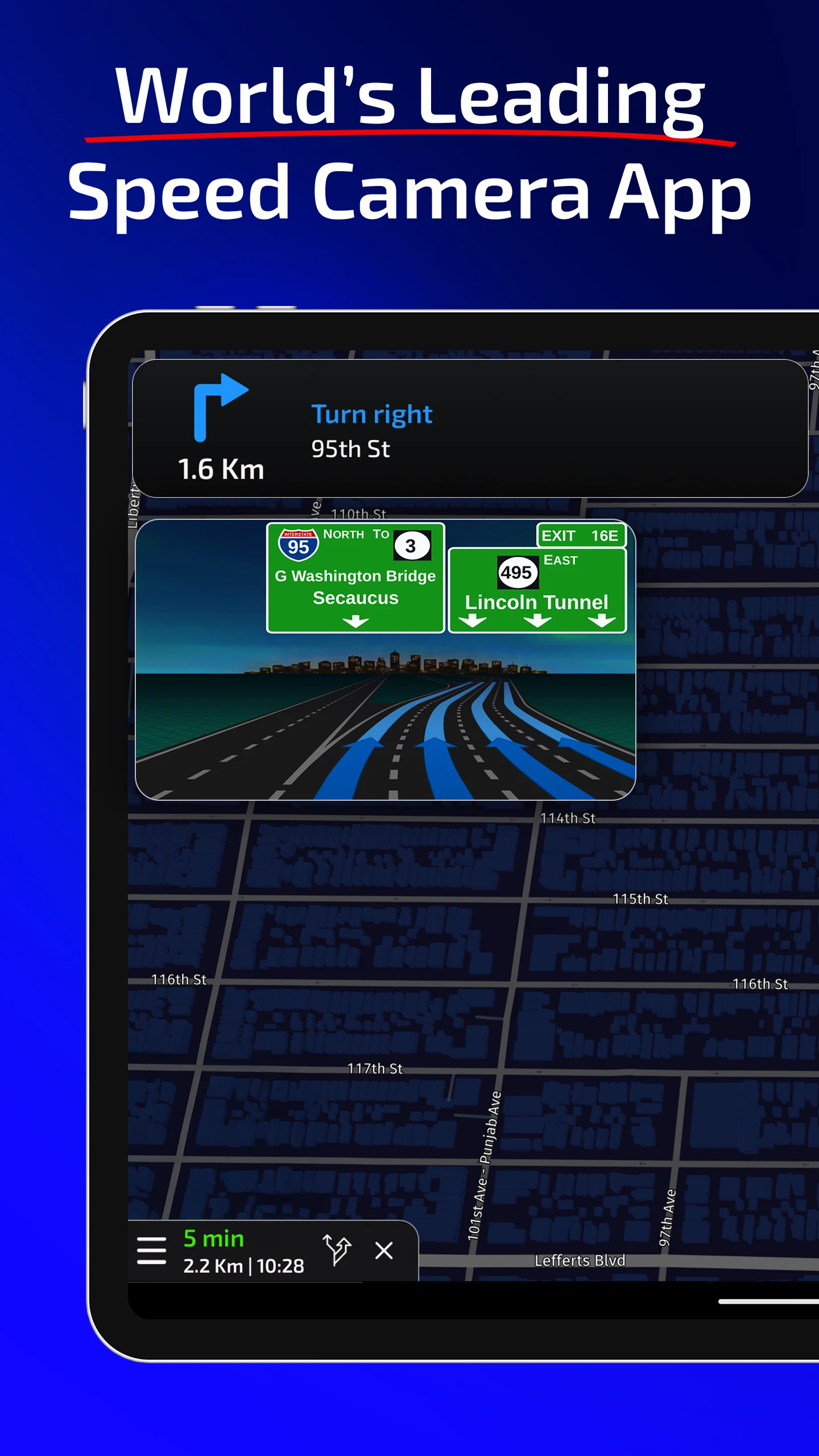 Radarbot: Radar Detector, GPS screenshot