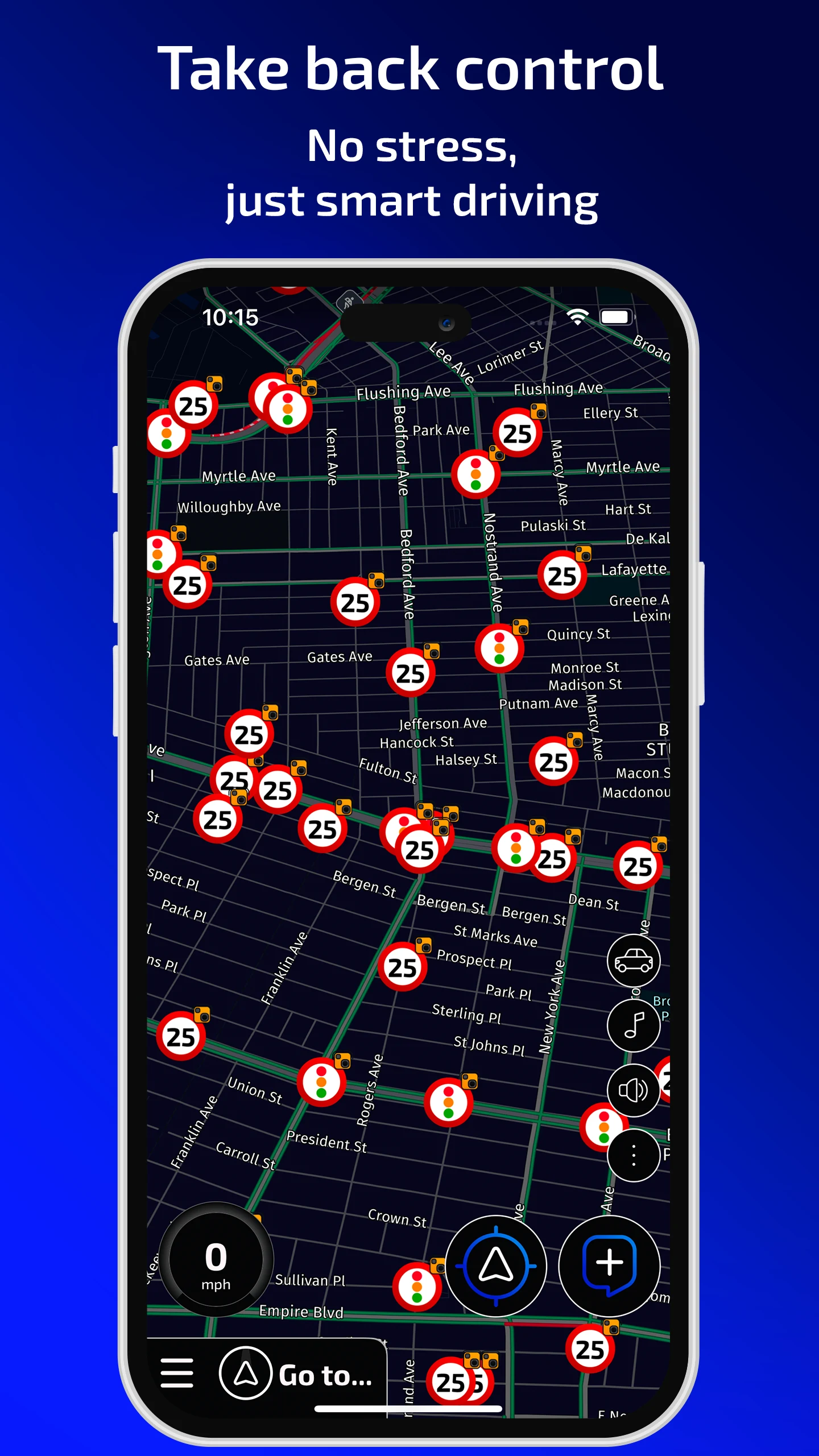 Radarbot: Radar Detector, GPS screenshot