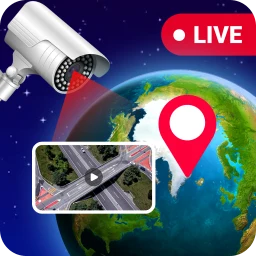Ícone de GPS Camera Map Live Navigation